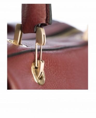 Сумка Женская 16802.Napl.Cal/BORDO.CREM